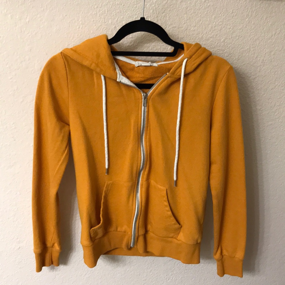 Mustard Yellow F21 Hoodie